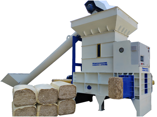 Rice Husk Baler Machine in India